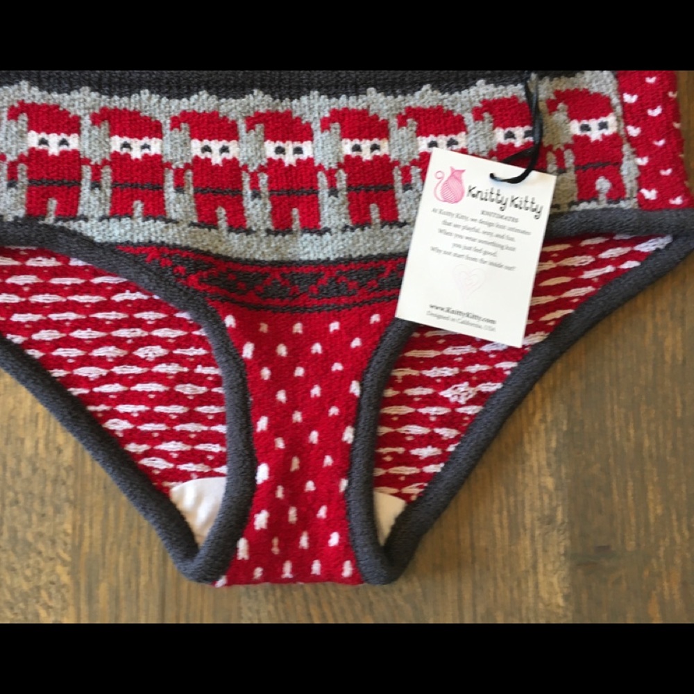 Knitty Kitty Elf Knit Undies